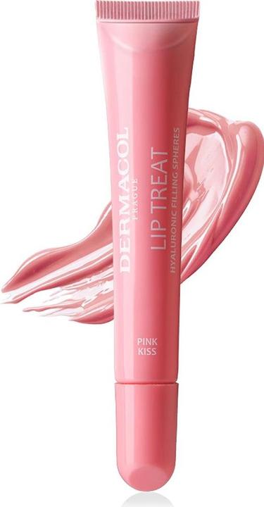 Image du produit Dermacol - Moisturizing lip gloss (Lip Treat) 10 ml - Shade: 5 Pink Kiss (5 Baiser rose)