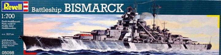 Produktbild Revell Battleship Bismarck 1:700