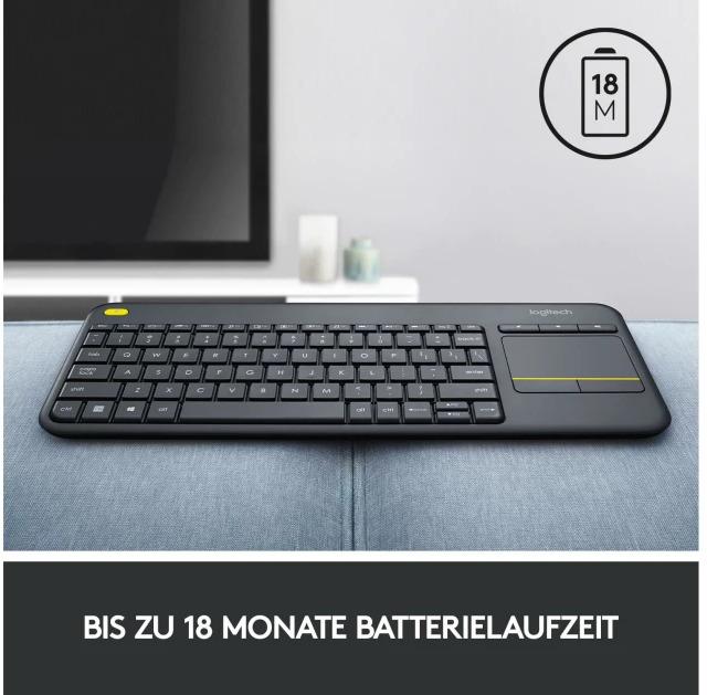 Image du produit Logitech K400 Plus (Suisse (QWERTZ), Sans fil)