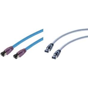 Thumbnail - Shiverpeaks BASIC-S Patchkabel, Kat. 8, S/FTP, 15,0 m, blau RJ45 Stecker (S/FTP, CAT8.1, 15 m), Netzwerkkabel