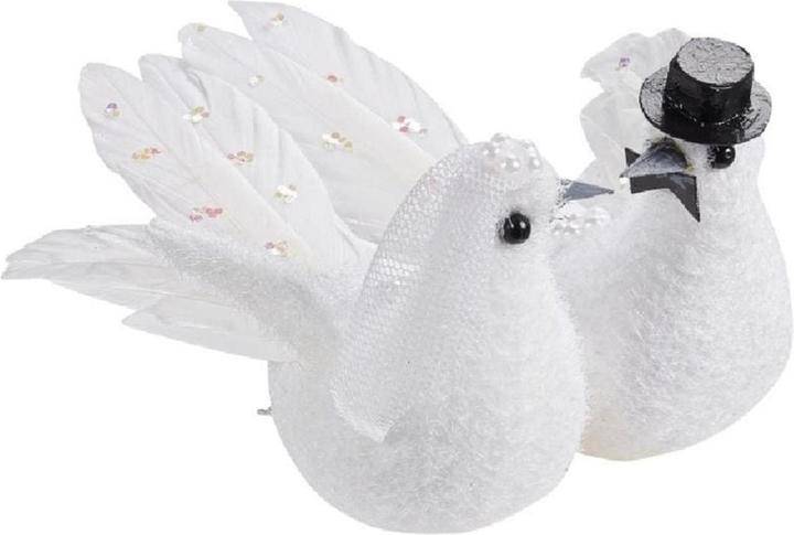 Hobby Fun Party Accessory Wedding Dove Pair White (1 Piece)