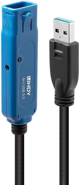 Produktbild Lindy USB 3.0 Aktiv-Verlängerungskabel (8 m, USB 3.0)