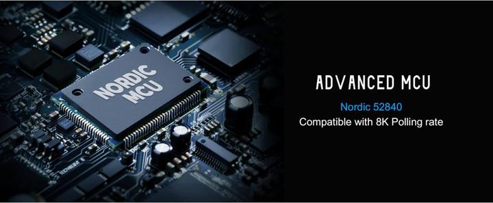 Actual product image Lamzu Inca Wireless Gaming Maus - schwarz (Cable, Wireless)