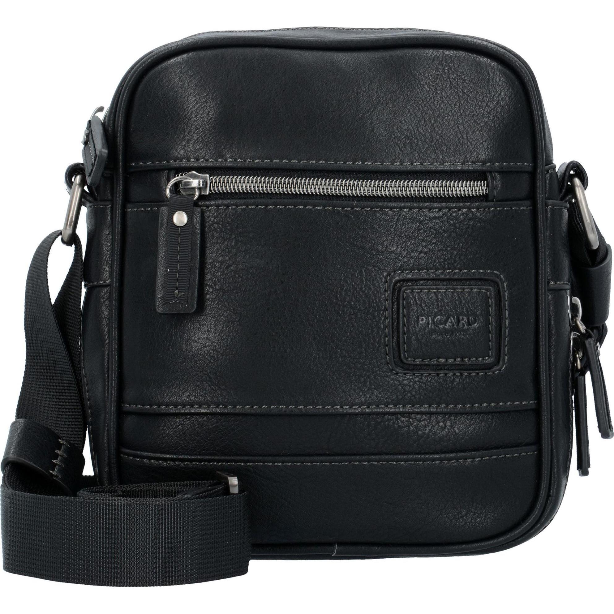 Picard, Handtasche, Schultertasche Breakers, Schwarz
