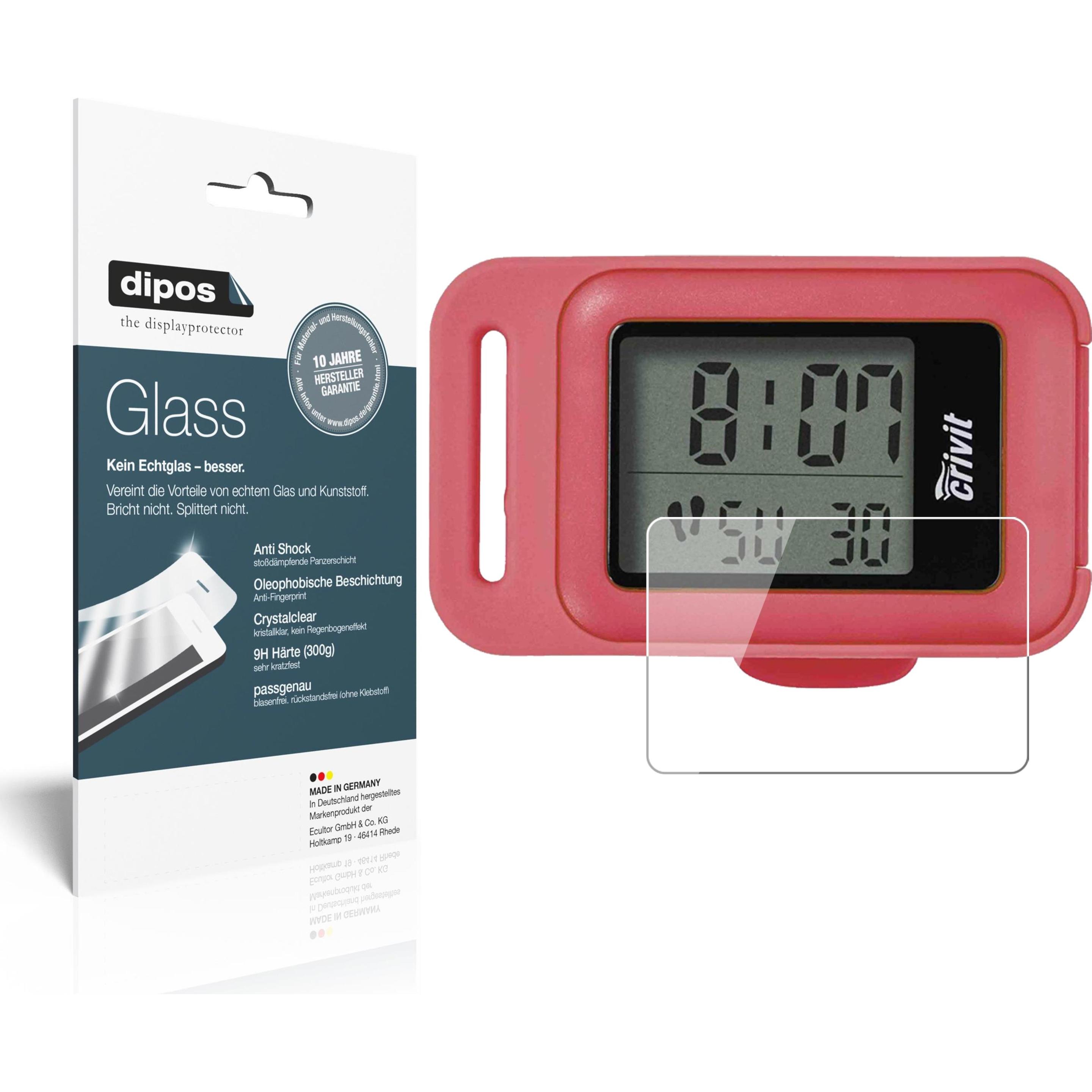 Dipos Displayschutz Anti-Shock, Smartwatch Schutzfolie, Transparent