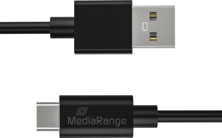 Actual product image MediaRange Charge & Data C. USB 3.0 to USB Type-C (1.80 m, USB 3.2 Gen 1, 15 W)
