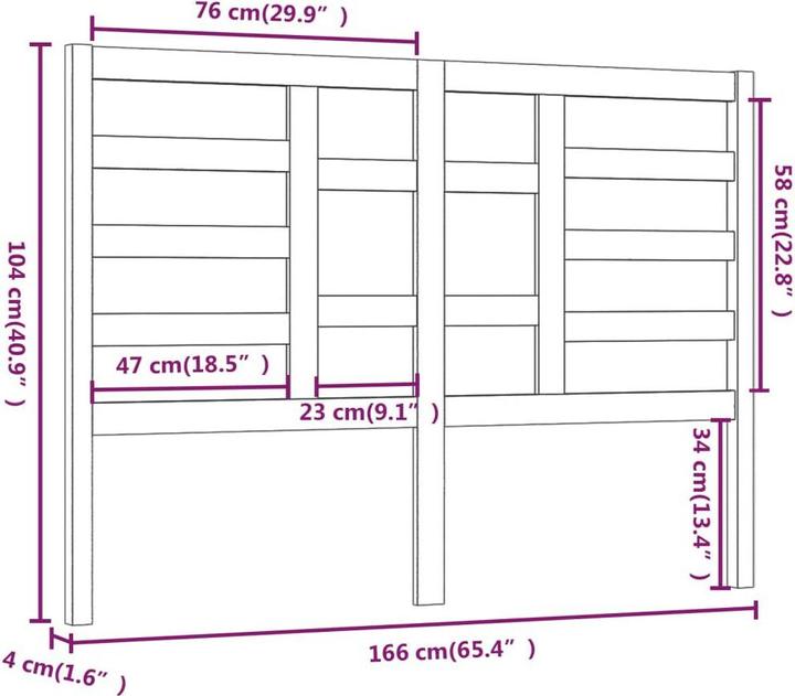 Immagine prodotto VidaXL Edan (166 x 4 x 104 cm)