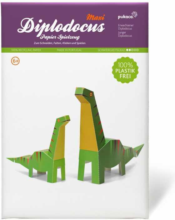 Pukaca Paper toys. Maxi Diplodocus (6 x)