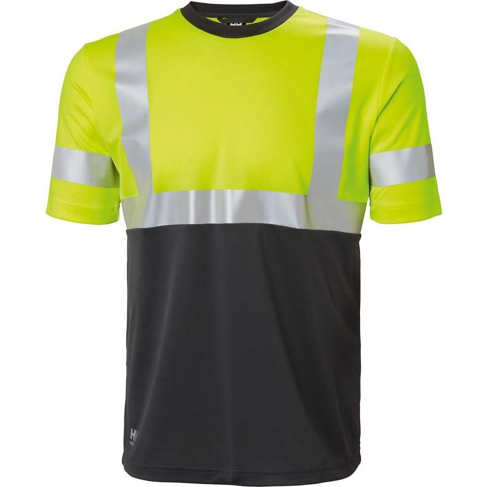 Helly Hansen Workwear, Arbeitsjacke, Marškinėliai HELLY HANSEN Addvis T-Shirt CL1, geltoni L (L)