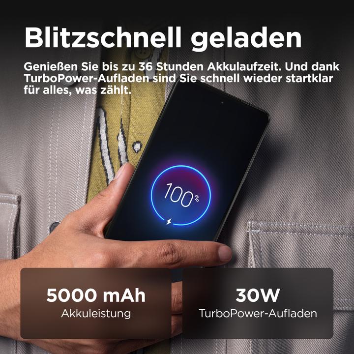 Productafbeelding Motorola moto g75 5G B2B variant (128 GB, Grijs, 6.78", Hybride dubbele SIM, 5G)