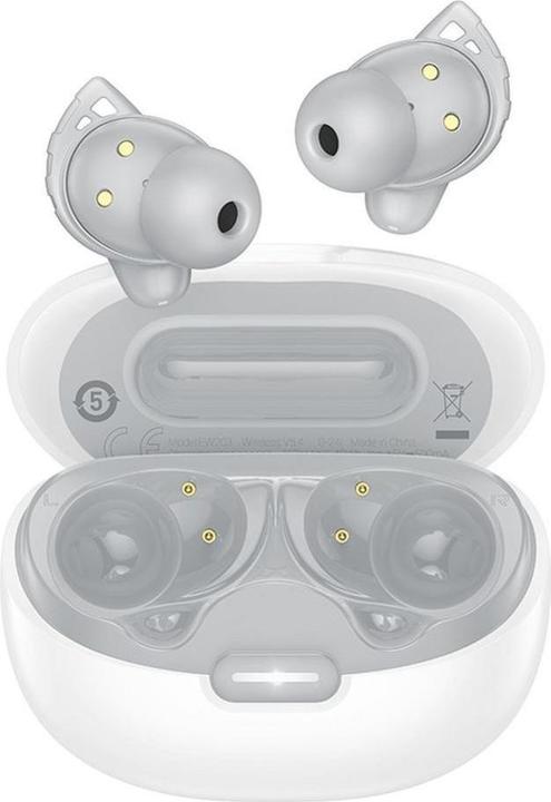 Hoco Wireless headphones wireless earphones bluetooth TWS EW203 white (7 h, Kabellos)