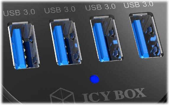 Produktbild Icy Box Ib-Hub1403 (USB-C, 4 Ports)