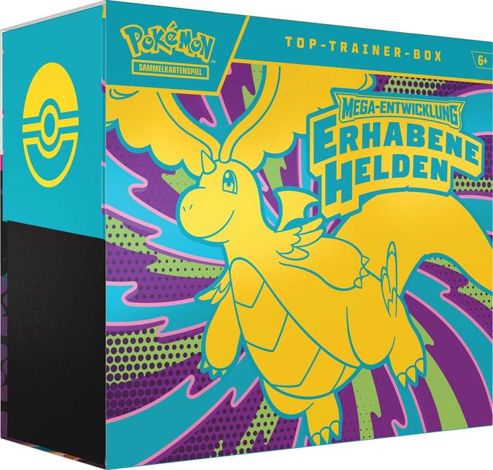 Pokémon ME02.5 Erhabene Helden Top Trainer Box DE (German, Box Set & Collection)