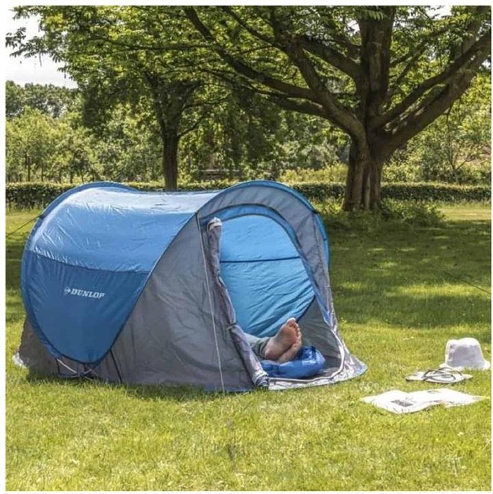 Actual product image Dunlop Pop Up Tent 1per 220x120x90cm (Dome tent, 9.70 kg, 1 person)