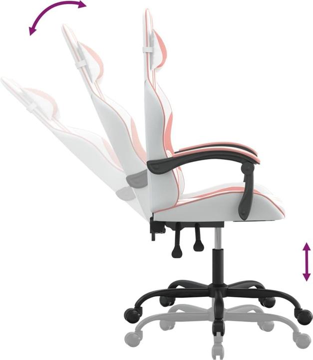 Immagine prodotto vidaXL Gaming-Stuhl (44.50 - 54.50 cm)