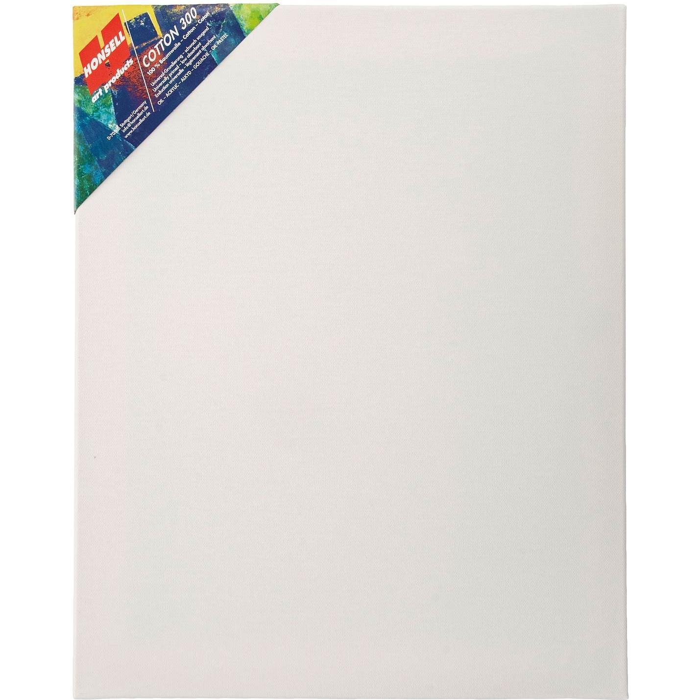 Honsell, Keilrahmen, art products Keilrahmen Cotton 300 rechteckig weiss 40,0 x 50,0 cm