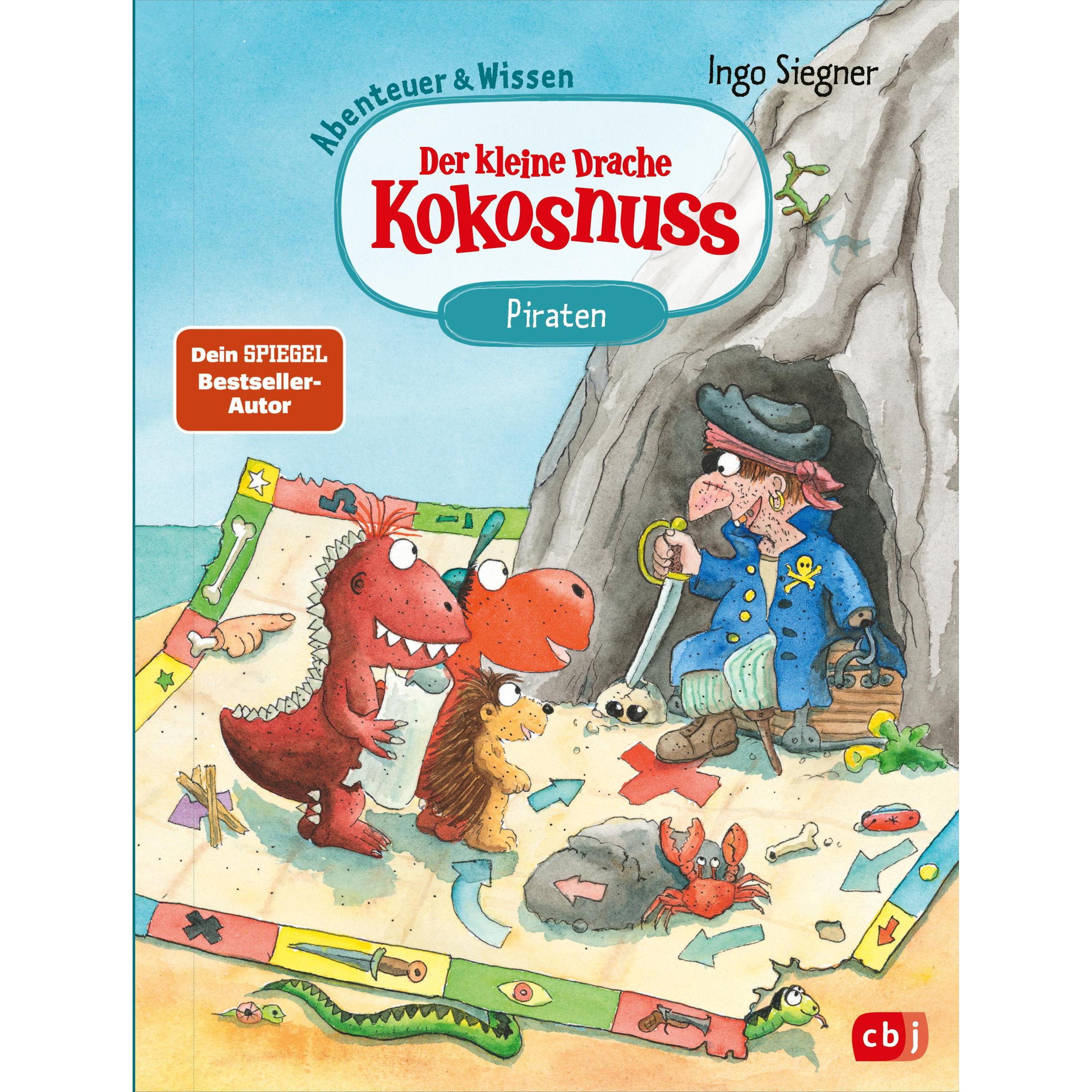 Der kleine Drache Kokosnuss – Abenteuer & Wissen – Die Piraten, Kinderbücher von Ingo Siegner