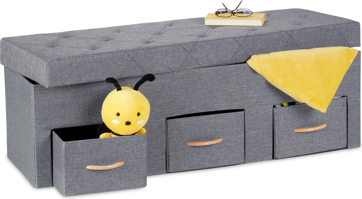 Immagine prodotto Relaxdays Panca contenitore (120 cm)