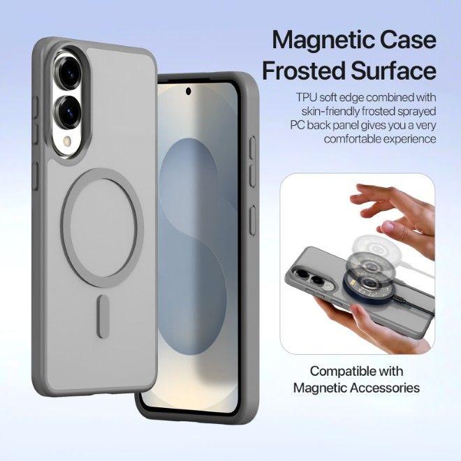 Actual product image Dux Ducis Lawa Series MagSafe Kunstleder Bookcover Hülle (Samsung Galaxy S25 Edge)