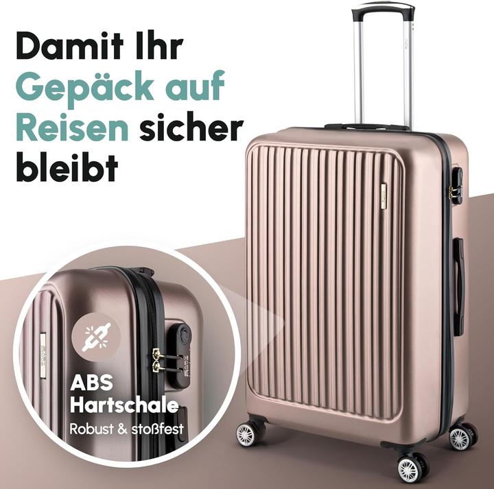 Actual product image Easy Move Ergonomischer Hartschalenkoffer mit Zahlenschloss (72 l)