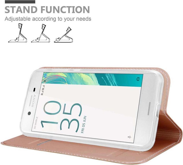 Produktbild Cadorabo Book Classy Style Cover (Sony Xperia X)