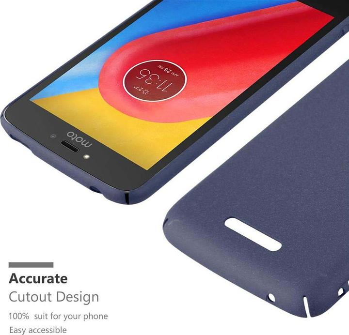 Actual product image Cadorabo Hard Cover Frosty Cover (Motorola Moto C Plus)