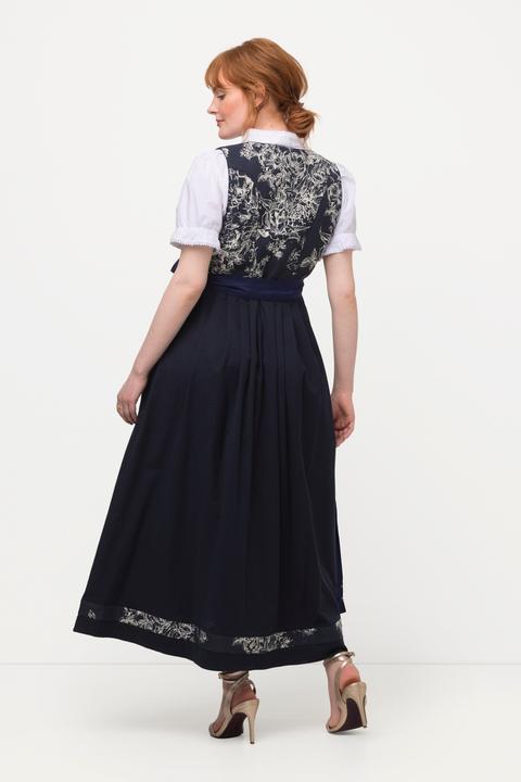 Actual product image Ulla Popken Floral Jacquard Dirndl (50)