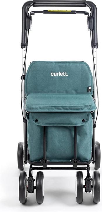 Produktbild Carlett Einkaufsrollatoren Stoff Grün 29L/15kg