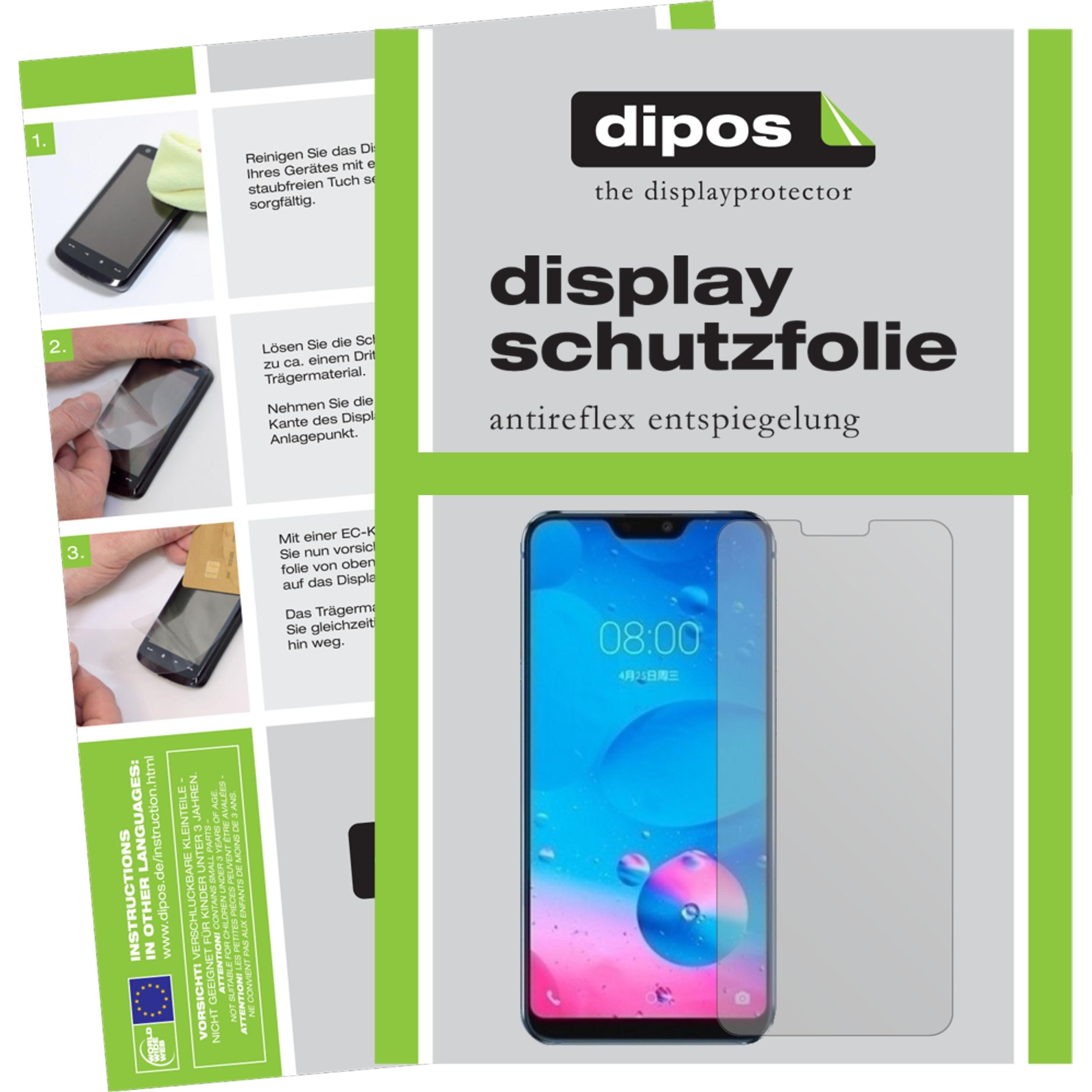 Dipos Displayschutzfolie Antireflex (5 Stück, Hisense H20), Smartphone Schutzfolie, Transparent