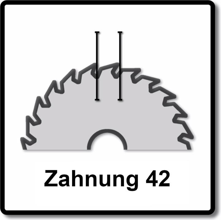Actual product image Bosch Professional Zubehör Expert for Wood cordless circular saw blade, 140 x 1.8/1.3 x 20, 42 teeth