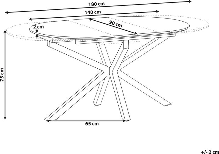 Actual product image Beliani Macquarie