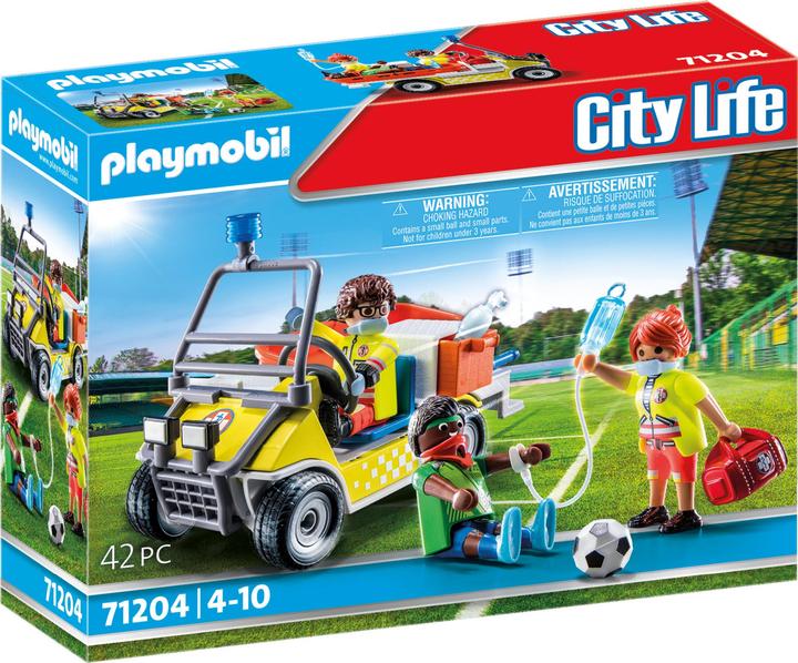 Actual product image Playmobil 71204 Rescue trolley (71204, Playmobil City Life)