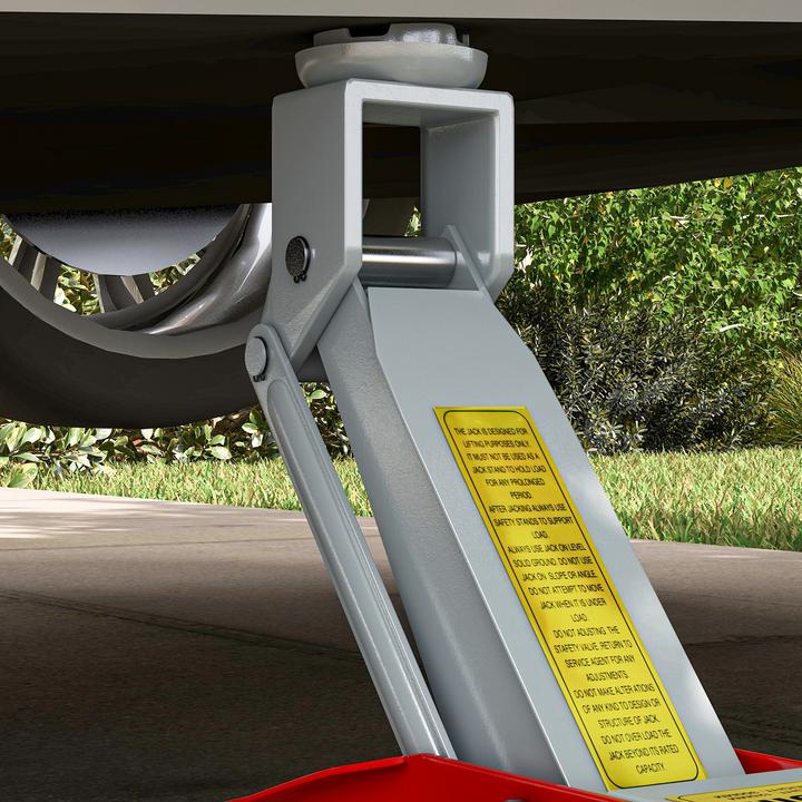 Immagine prodotto Homcom Wagenheber Stahl Rot