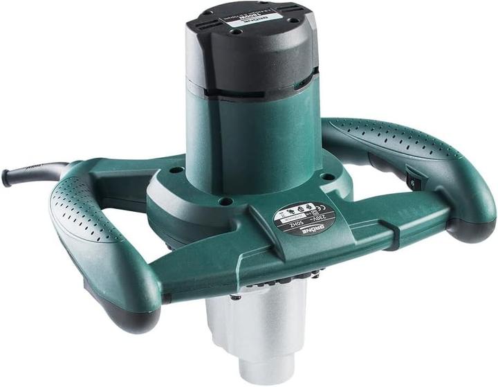 Gröne 1800W High Power Mixer with M14 Thread, Variable Speed, Safe Start for Glue, Paint, Mortar (Colour stirrer + mortar stirrer)