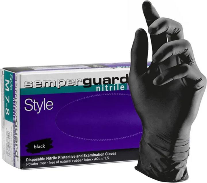 Actual product image Semperguard Disposable nitrile gloves (7, 8, M)