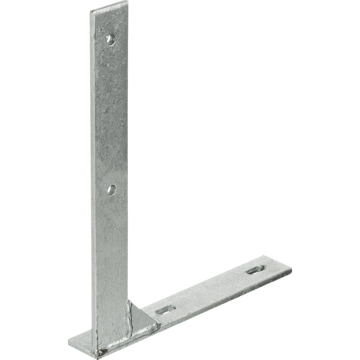 Pitzl, Baubeschläge + Holzverbinder, Geländerstützen Winkel 36906.0000 T-Eisen / RE feuerverzinkt (1 Stk.)