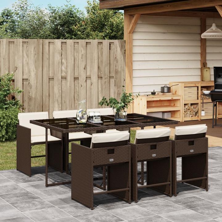 Actual product image vidaXL Garten Essgruppe (165 x 106 x 73 cm)