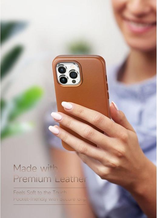 Image du produit Dux Ducis Naples Series Étui en cuir véritable (Apple iPhone 14 Pro Max)