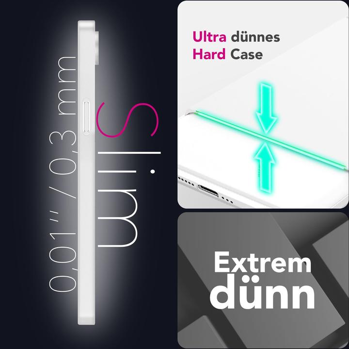 Produktbild Nalia Phantom - Extrem Dünn 0,3mm Schlank Matt & Elegant - Minimalistische Handyhülle (Apple iPhone 16e)