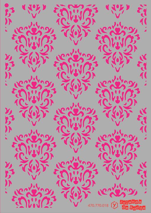 Produktbild Pronty Crafts Schablone "Barock Muster", A5