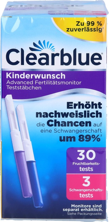 Clearblue Fert Monitor Tst, 33 pcs TST