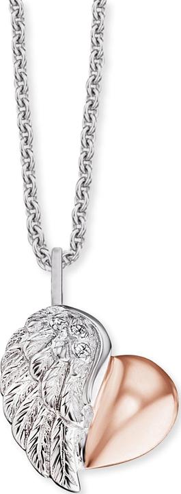 Immagine prodotto Engelsrufer Collana con ali di cuore (Argento 925, 44 cm)