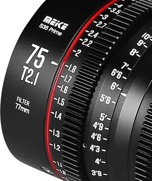 Produktbild Meike MK 75mm T2.1 Canon EF Mount S35 (Canon EF)