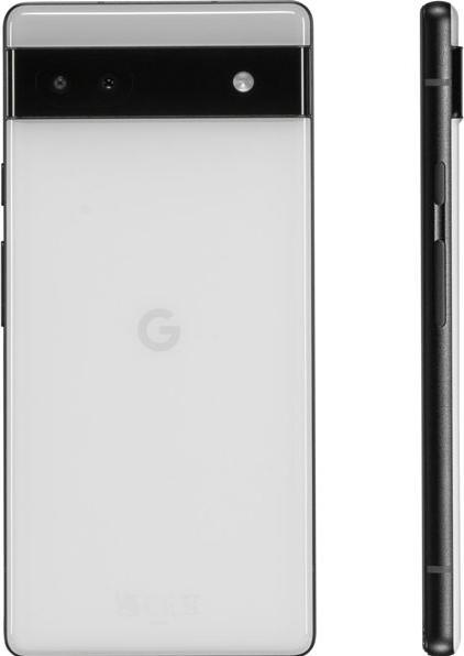 Produktbild Google Pixel 6a (128 GB, Chalk White, 6.10", SIM + eSIM, 5G)