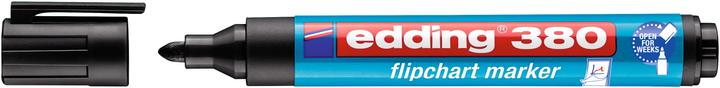 Edding Flipchart Marker 380 (Zwart, 1.50 mm, 1 x)