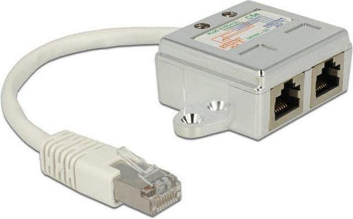 Delock RJ45 Anschlussverdoppler 2x ISDN (Netzwerk Zubehör)