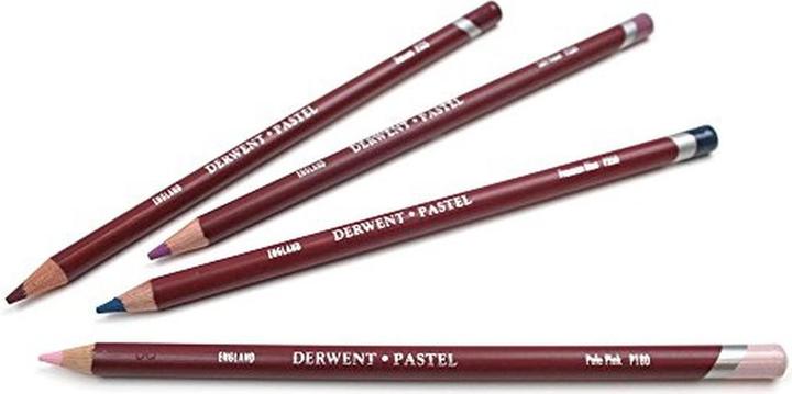 Actual product image Derwent Pastel pencils gift set in wooden box, 72 pieces (72 x)