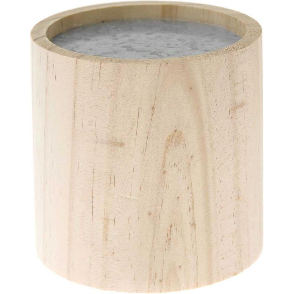 Rico Design, Kerzenständer, Holz Kerzenhalter rund, Ø 8,5 cm.700730