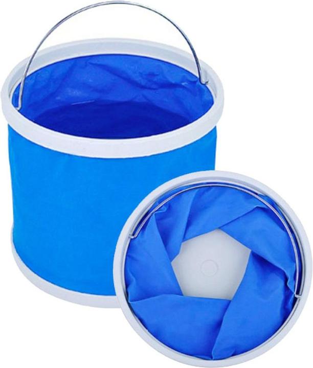 Produktbild König Design 9L Eimer faltbar Falteimer Camping Wassereimer Angeln Auto Putzeimer Futtereimer