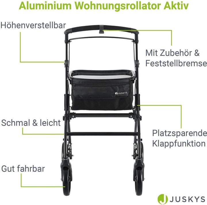 Produktbild Juskys Aluminium Wohnungsrollator